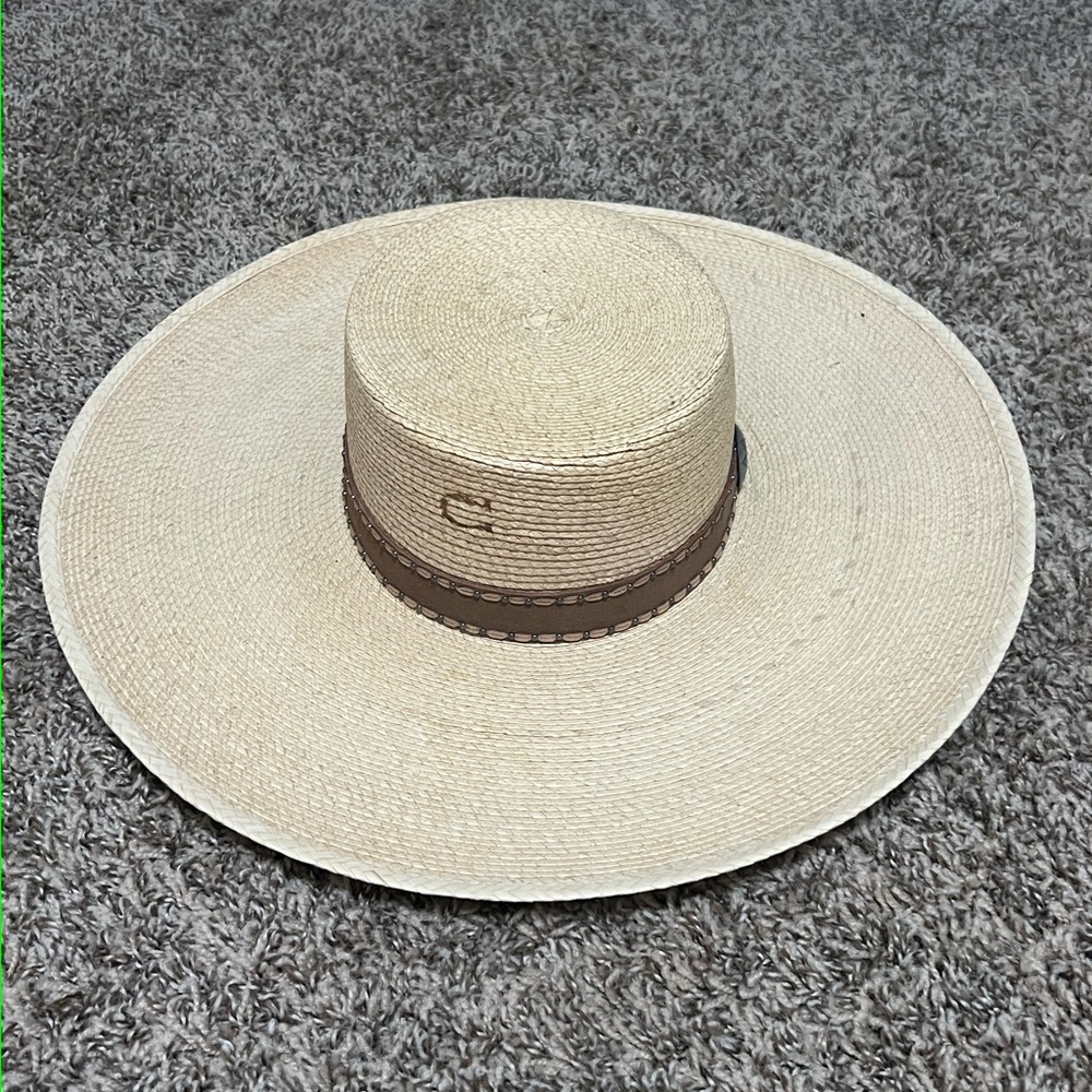 Straw Charlie Horse one hat